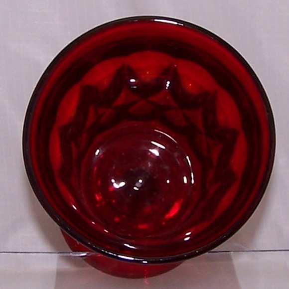 VTG Noritake Perspective Ruby Red Wine Glass - Picture 4 of 7